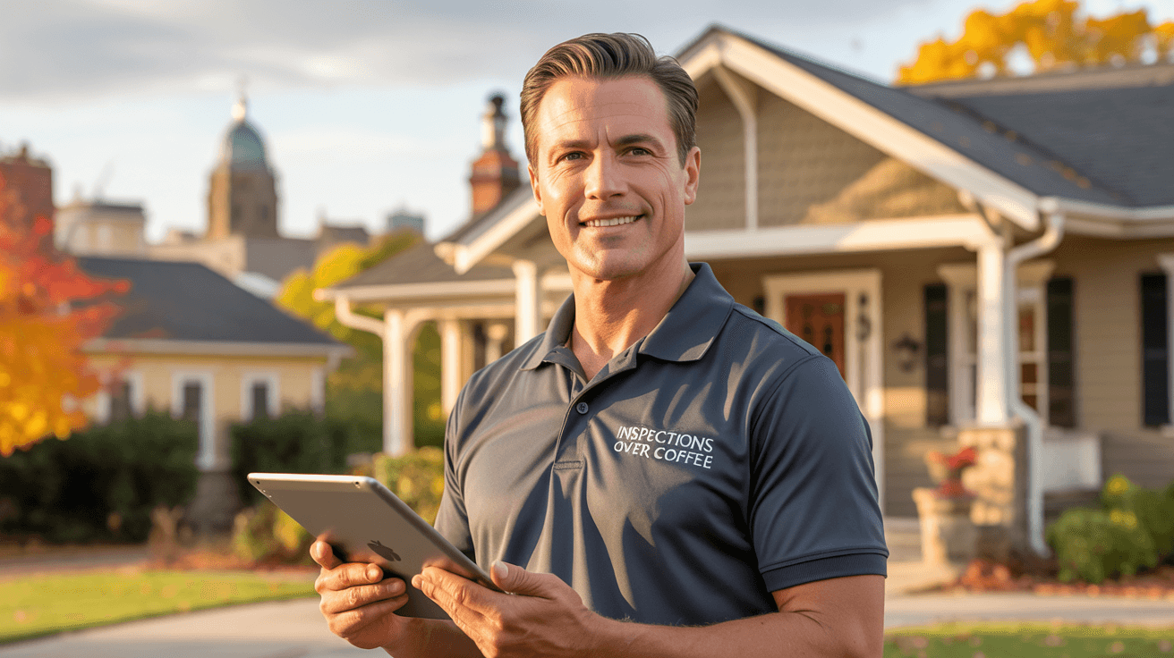 Inspections Over Coffee home inspection franchise opportunity in Des Moines, Iowa