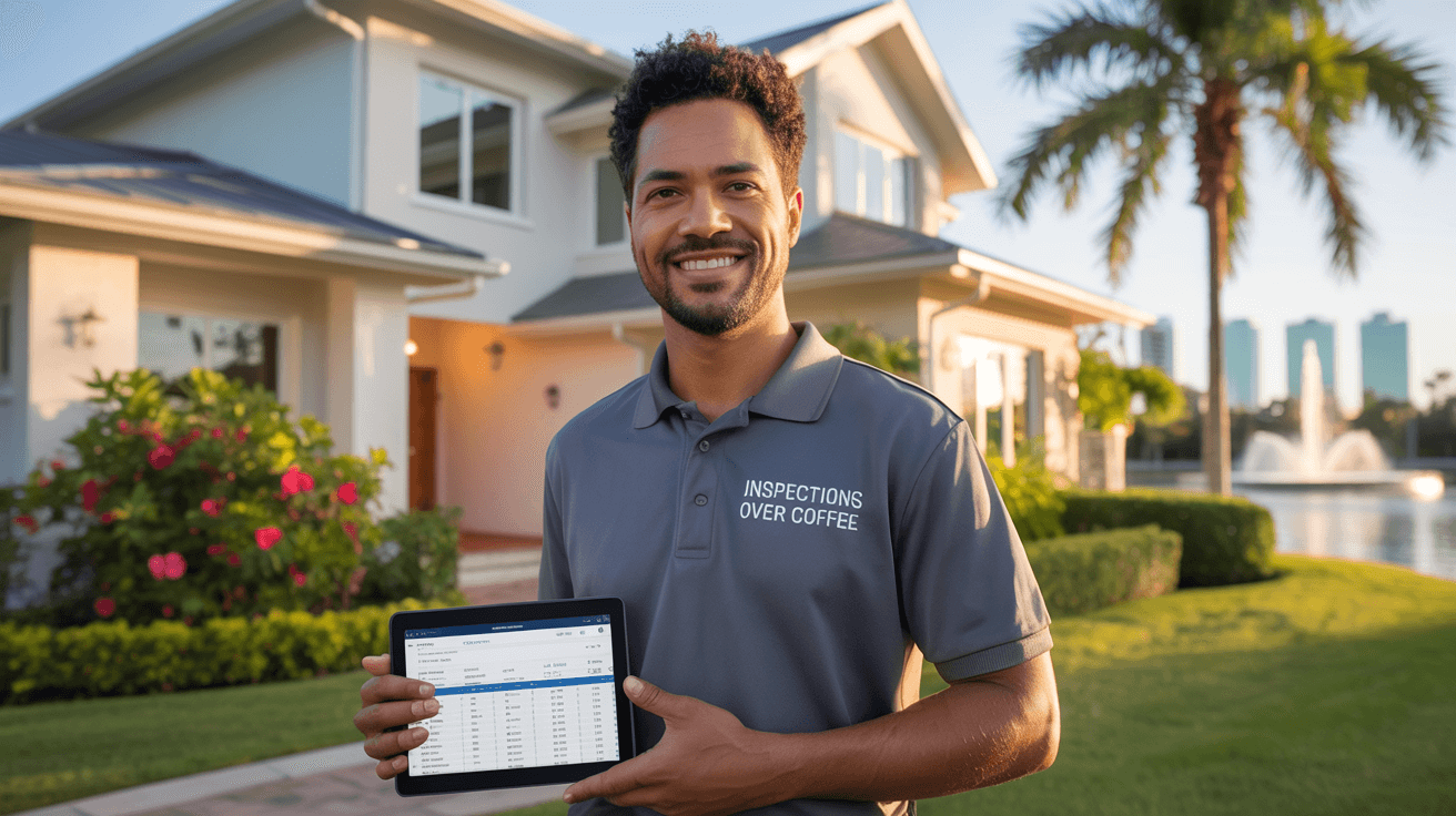 Home inspection franchise opportunity in Orlando Florida with Inspections Over Coffee