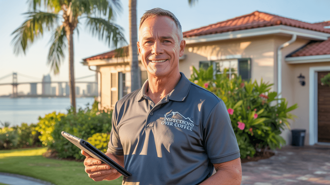 Home inspection franchise opportunity in Tampa Bay Florida with Inspections Over Coffee