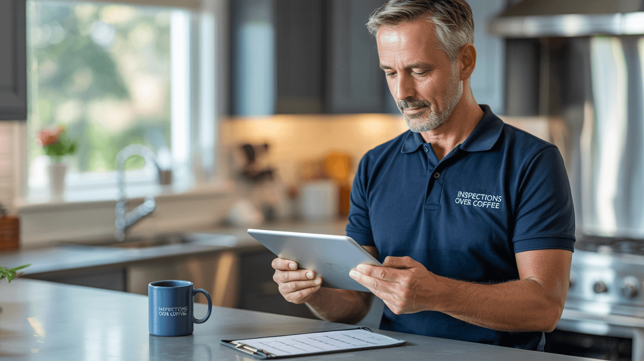 Home inspection franchise training at Inspections Over Coffee