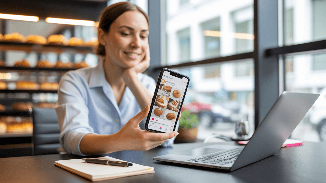Home inspection franchisee using ready-made social media content for marketing