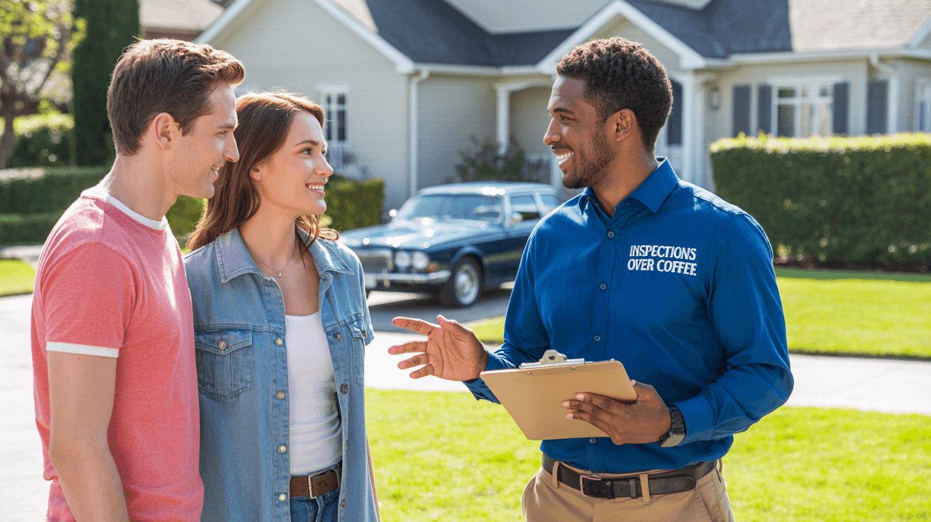 Inspections Over Coffee franchisee explaining what a home inspection franchise is