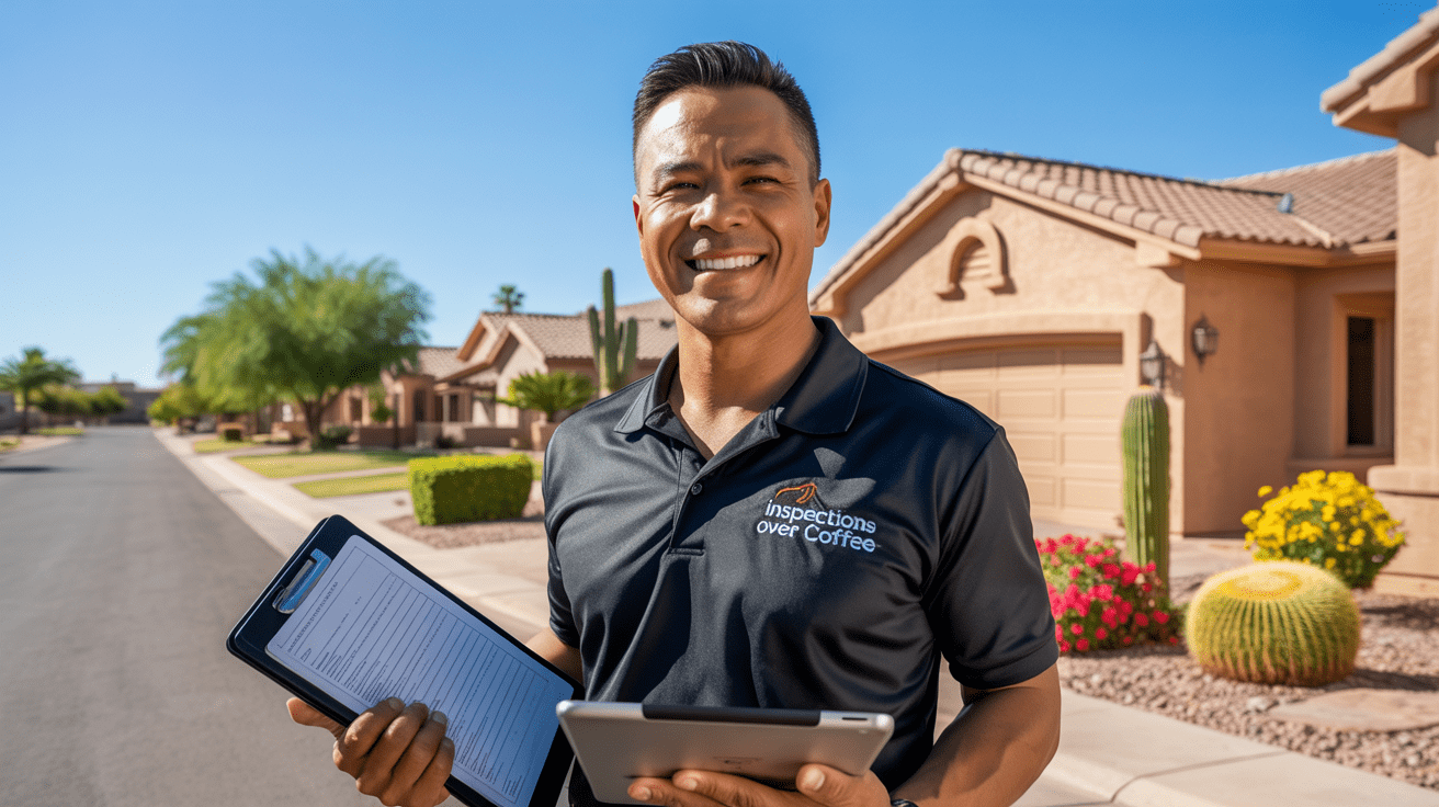 Home inspector service areas page for Chandler, AZ and nearby East Valley cities