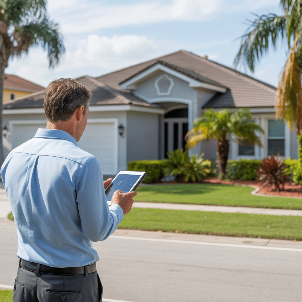 Tampa insurance inspection documentation for roof and exterior