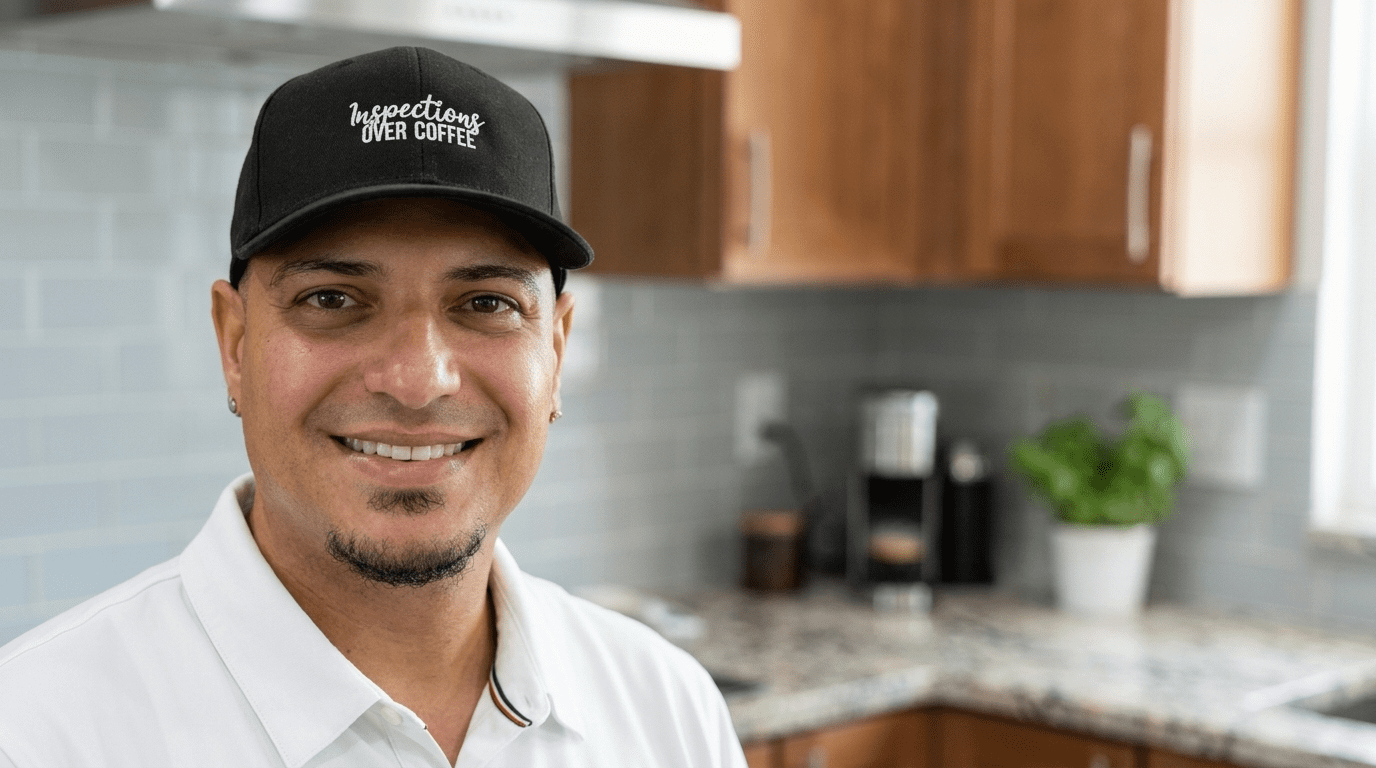 Manny Madera, owner and operator of Inspections Over Coffee Tampa